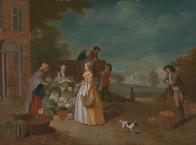Der Gemüsehändler von Pieter Angillis